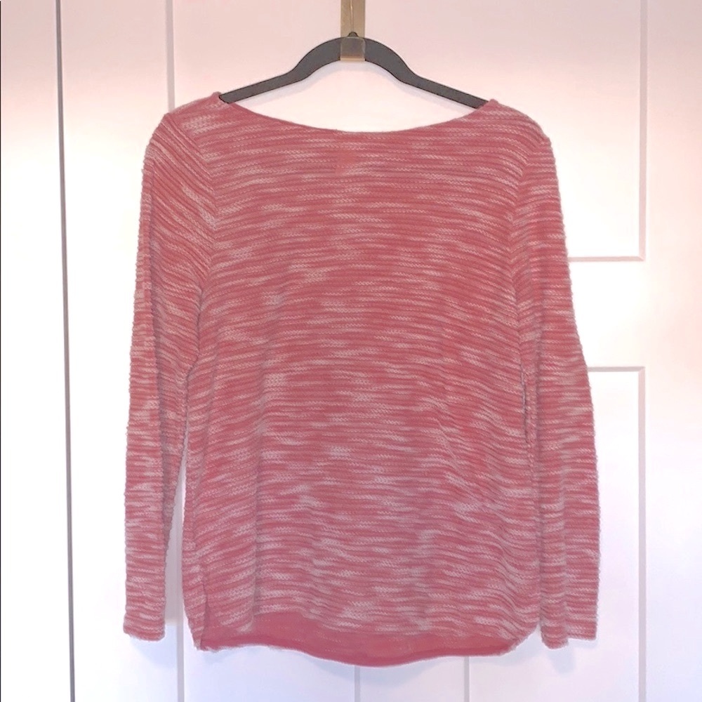 Pink Heathered Sweater